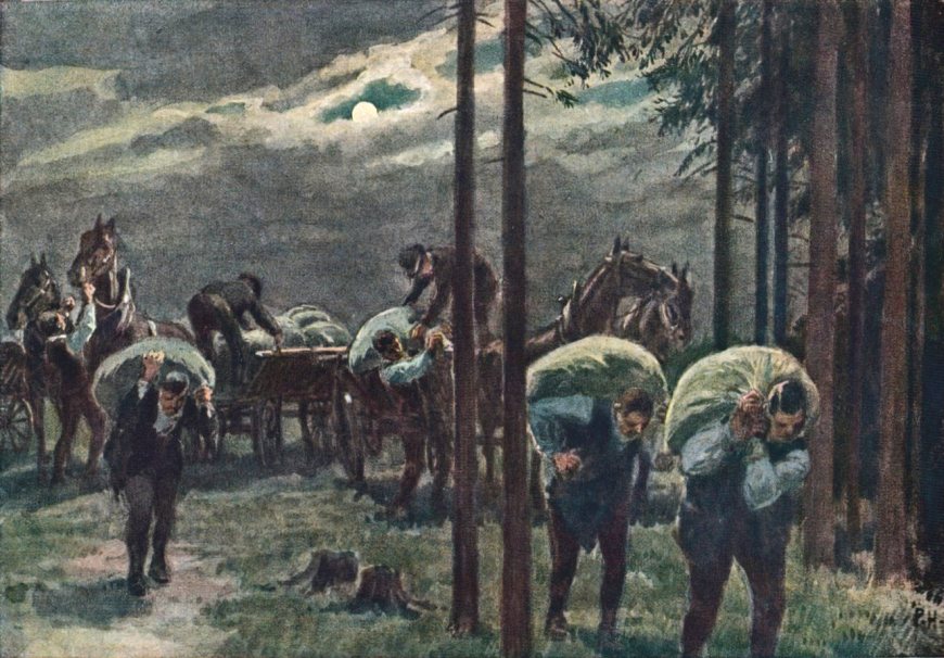 Rattenknig Birlibi, Postkarte um 1930
